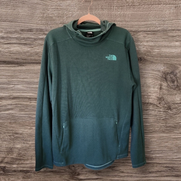 The North Face Men’s Big‎ Pine Midweight Hoodie Wasabi Heather Size S - Picture 2 of 9